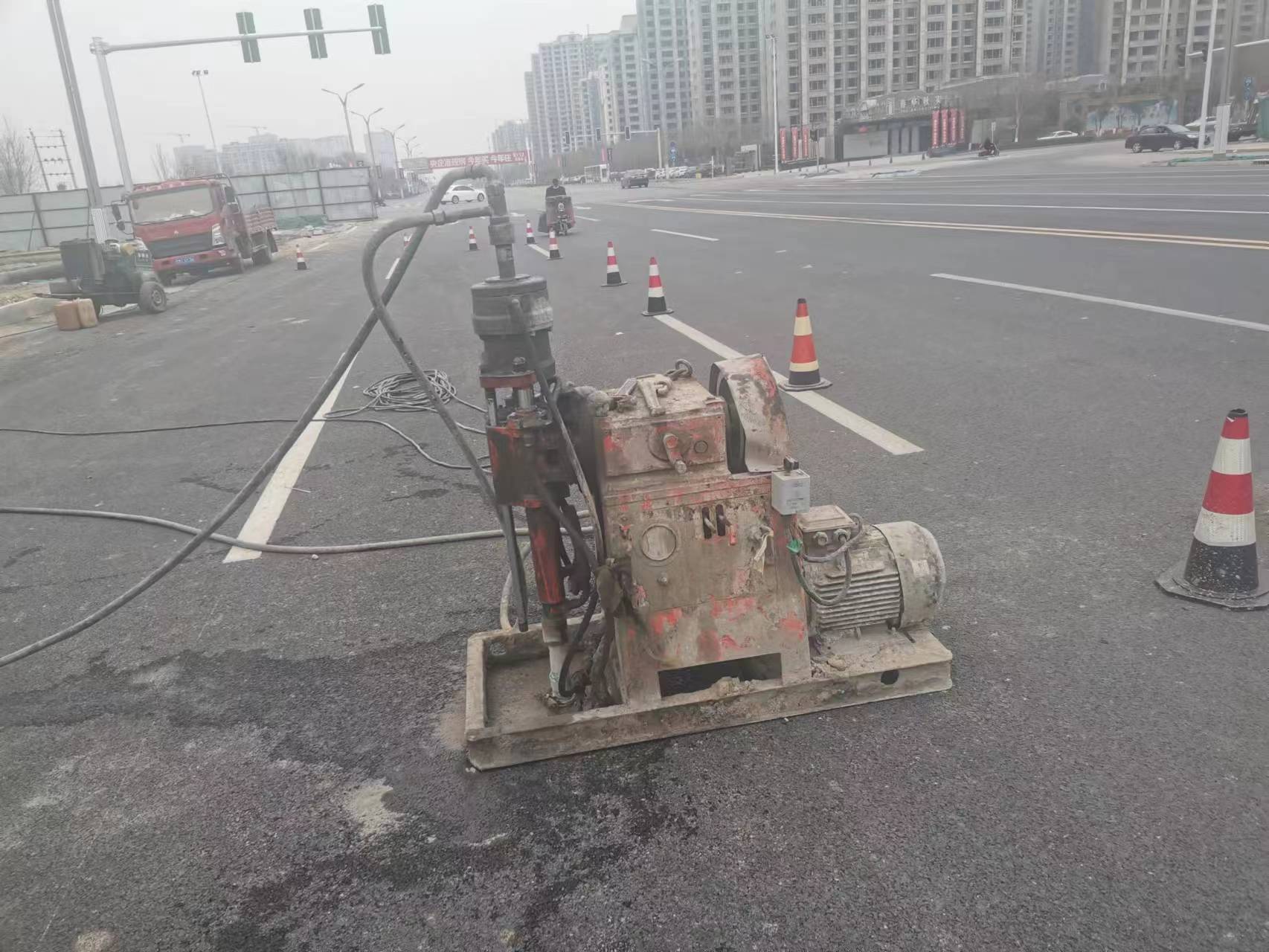 凤冈路基注浆